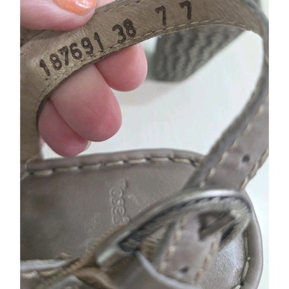 Josef Seibel Julia Slingback Sandal, Taupe 38/ US 7 - Picture 7 of 8